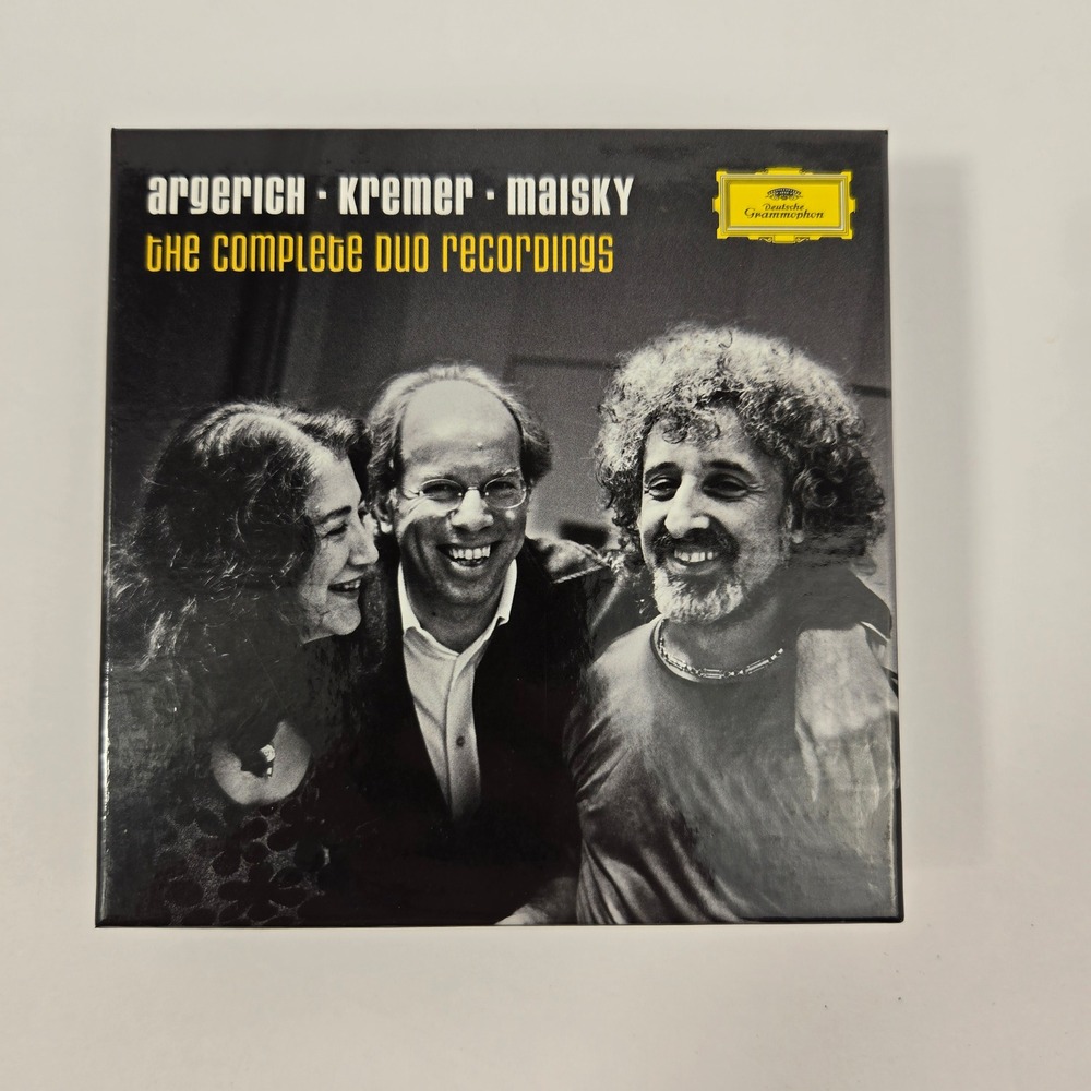 Argerich Kremer Maisky Complete Duo Recordings 13 CD Deutsche Grammophon DG VG+